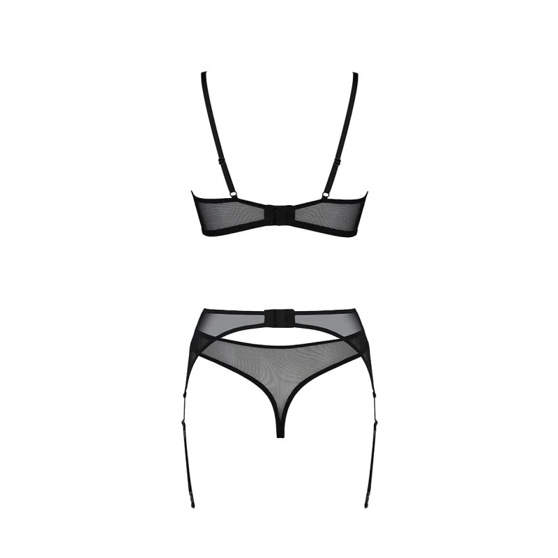 Selaginella : ensemble jarretelles éco & dentelle