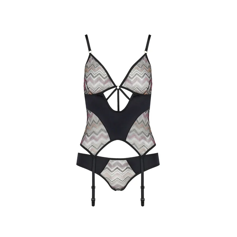 Guêpière & Culotte Lagerta Casmir | Lingerie Sexy & Raffinée