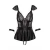 Ensemble 3 pièces lingerie Fetish - Cotelli Bondage