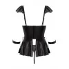 Ensemble 3 pièces lingerie Fetish - Cotelli Bondage