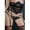 String double lanières tulle & velours – Lingerie féminine PETITENOIR