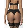 String Tulle & Dentelle Noir V-10718 Axami | Annick Création