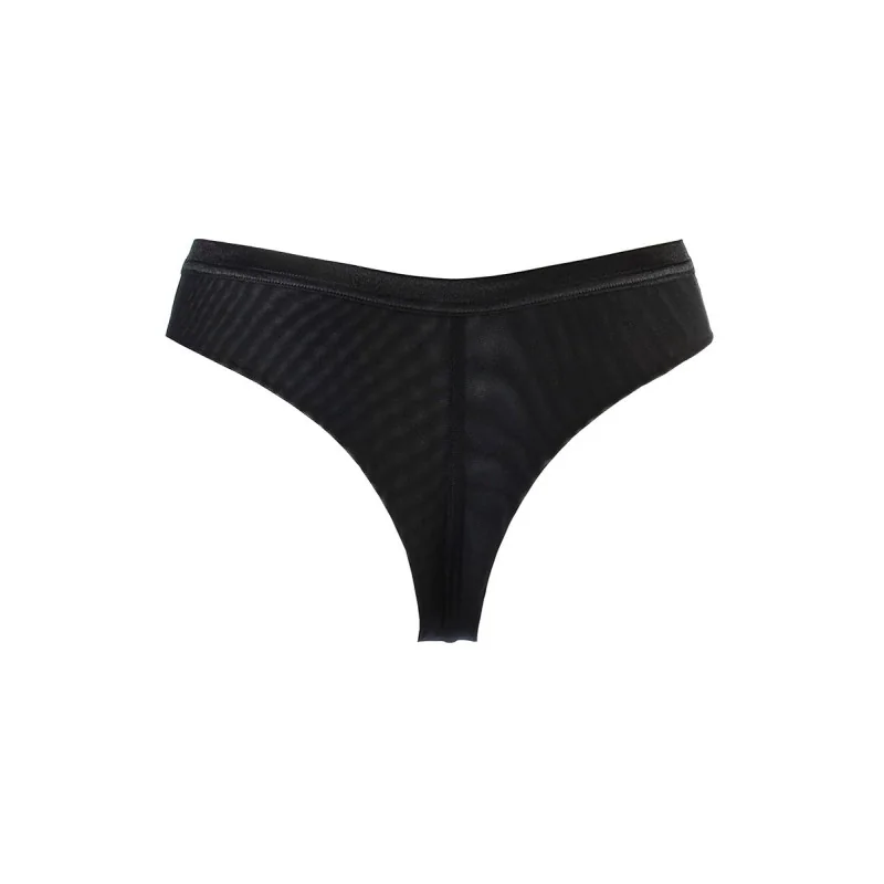 String Tulle & Dentelle Noir V-10718 Axami | Annick Création