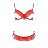 Ensemble lingerie seins nus Cherry - Passion