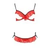 Ensemble lingerie Cherry Passion seins nus sexy
