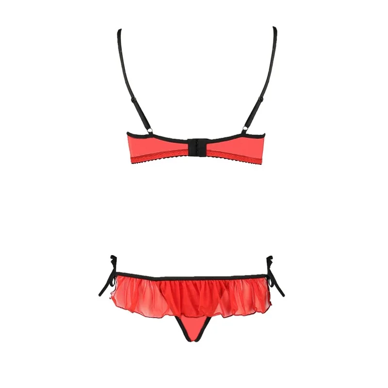 Ensemble lingerie Cherry Passion seins nus sexy