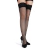 Bas résille jarretière dentelle Noir - Ohyeah