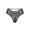 Tanga noir dentelle - Paris Hollywood