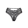 Tanga Noir Dentelle - Paris Hollywood