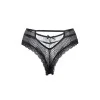 Tanga Noir Dentelle - Paris Hollywood