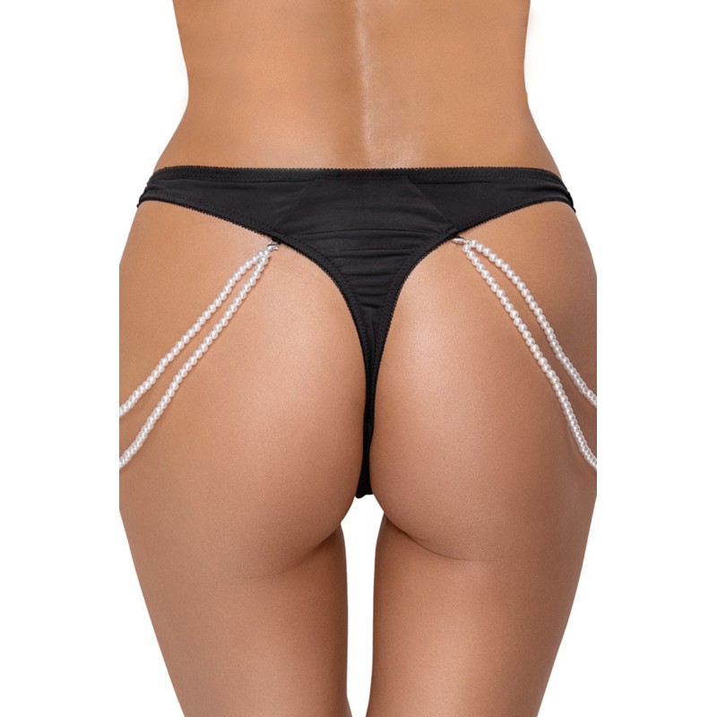 String Rio avec chaines de perles - Cottelli LINGERIE