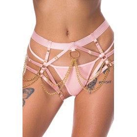 String harnais rose - Bad Kitty