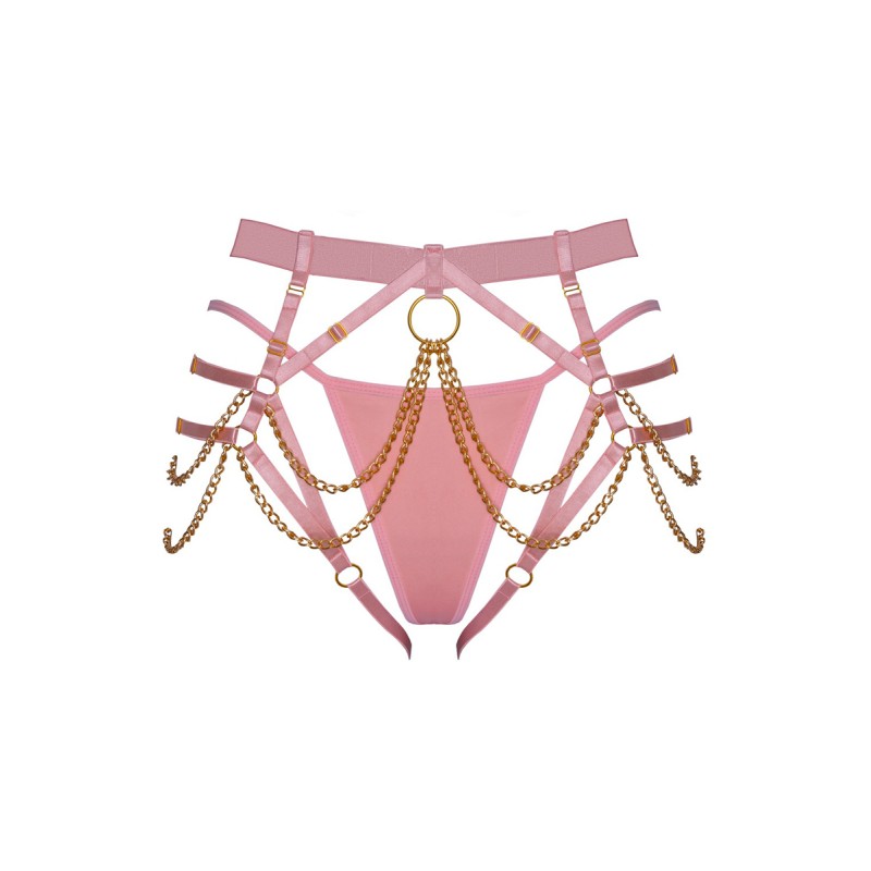 String harnais rose - Bad Kitty