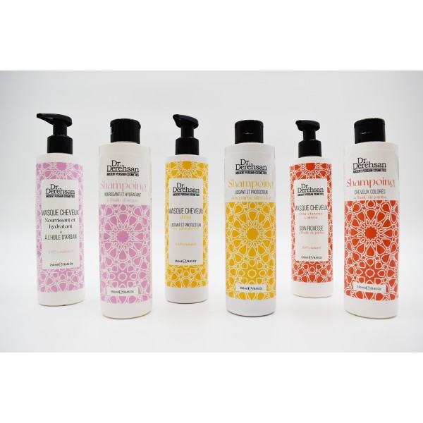 Shampoing nourrissant et hydratant 250ml Dr. Derehsan