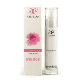 Crème visage peau sèche - 50ml 100% naturelle Hristina