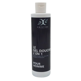 2 en 1 Shampoing Gel Douche Homme 100% Naturel
