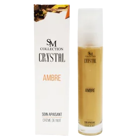 Crème de nuit à la poudre d'ambre 100% naturelle