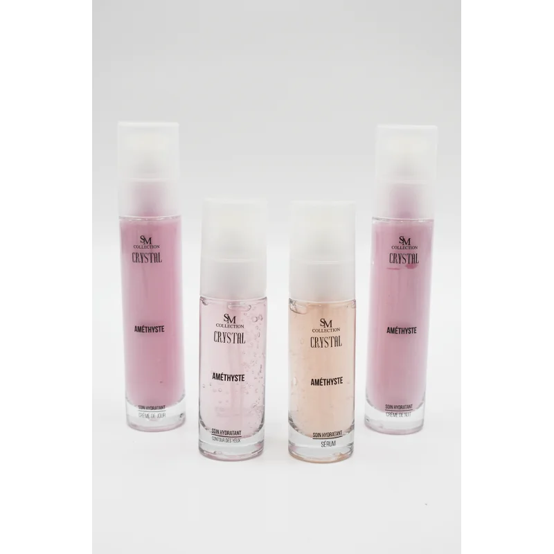 Crème de nuit à la poudre d'améthyste 50ml, 100% naturelle