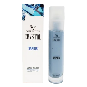 Crème de nuit à la poudre de saphir naturelle 50ml