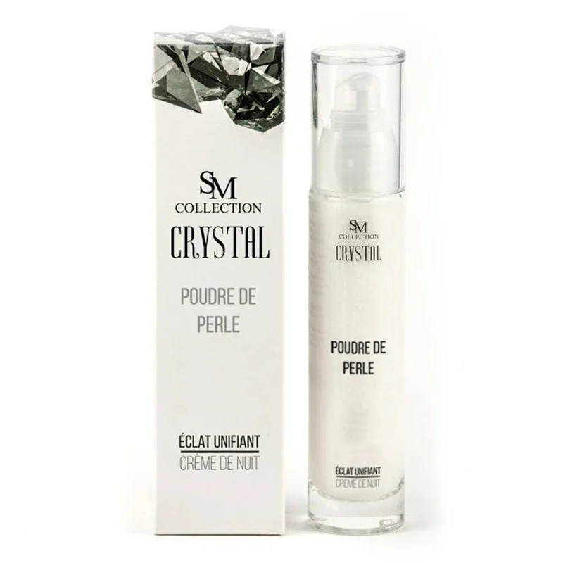 Crème de nuit à la poudre de perle – 100% naturelle