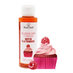 2en1 Gel & shampoing Muffin Framboise naturel 100ml