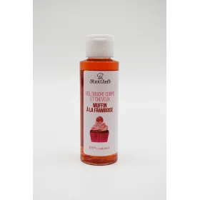 2en1 Gel & shampoing Muffin Framboise naturel 100ml