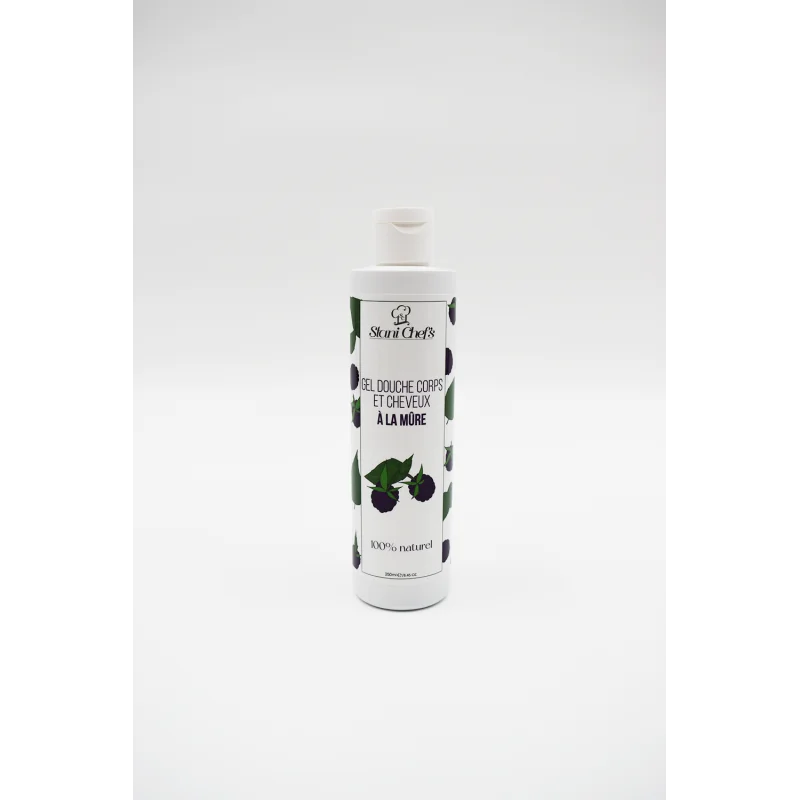 Gel Douche & Shampoing Mûre 100% Naturel 250ml