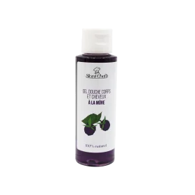 Gel Douche & Shampoing Mûre 100ml Naturel