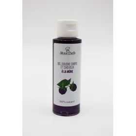 Gel Douche & Shampoing Mûre 100ml Naturel