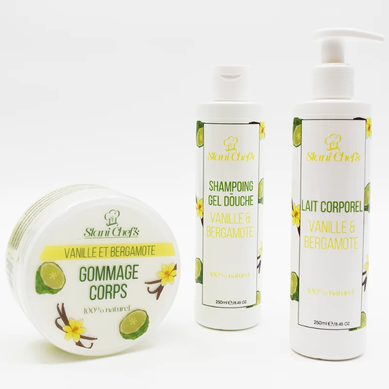 Gel douche 2en1 Vanille Bergamote 100% Naturel
