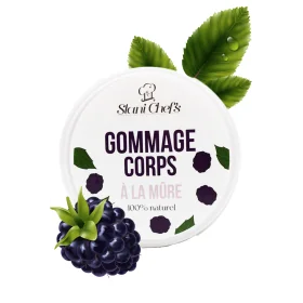 Gommage Corps Mûre 100% Naturel - 200ml