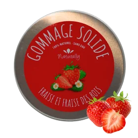 Gommage Solide Fraise & Fraise des Bois 70g