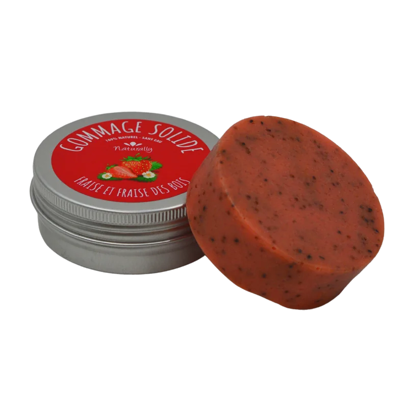 Gommage Solide Fraise & Fraise des Bois 70g
