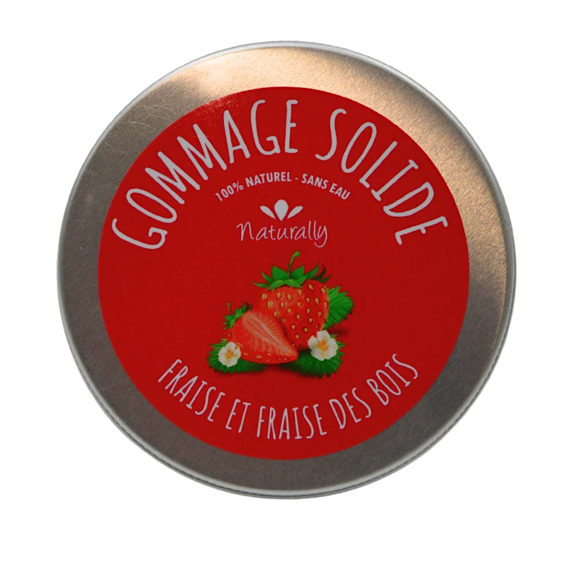 Gommage Solide Fraise & Fraise des Bois 70g