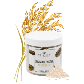 Gommage visage BIO au son de riz – Exfoliant doux!