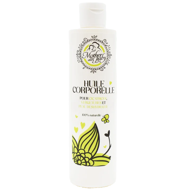 Huile Corps Vergetures & Cicatrices 100% Naturelle