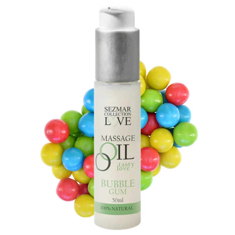 Huile massage bubble gum naturelle 50ml