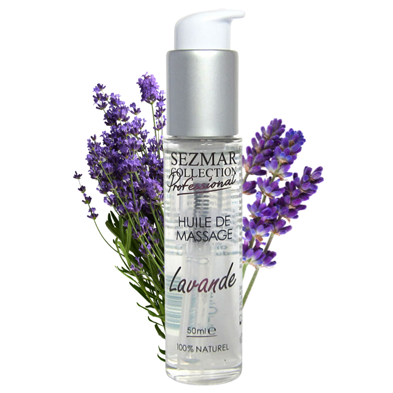 Huile de massage professionnelle Lavande 100% naturelle 50 ml
