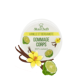 Gommage corps à la vanille et bergamote - 250ml 100% naturel Stani chef's