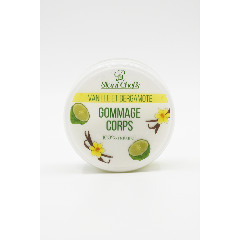 Gommage corps à la vanille et bergamote - 250ml 100% naturel Stani chef's
