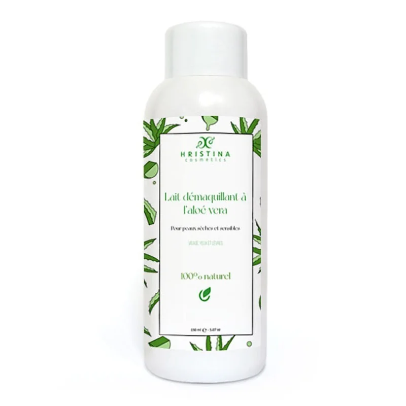 Lait nettoyant démaquillant aloe vera 100% naturel