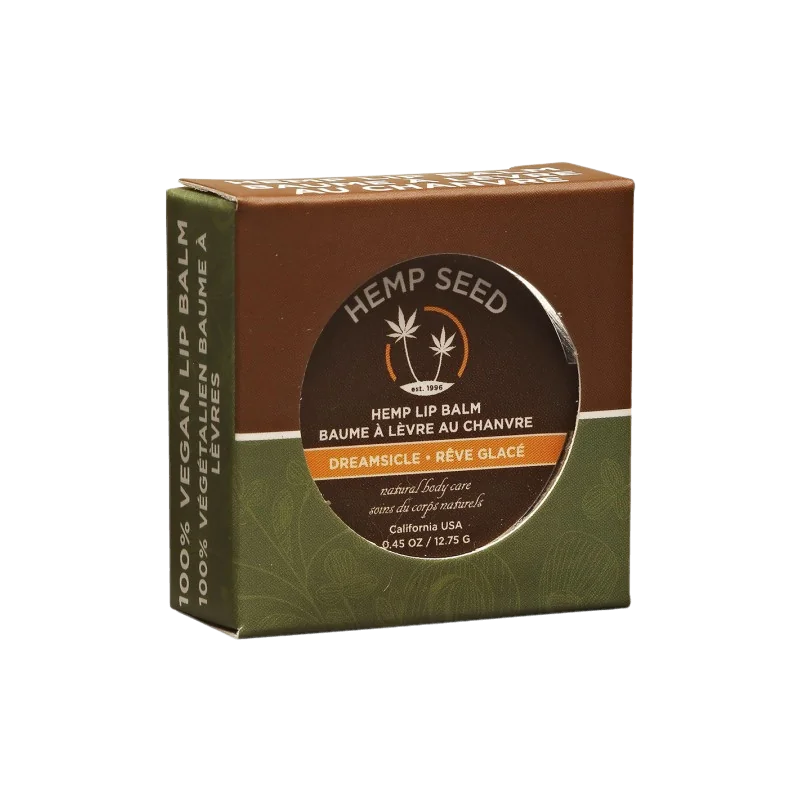 Baume à lèvres au chanvre naturel Mandarine Prune