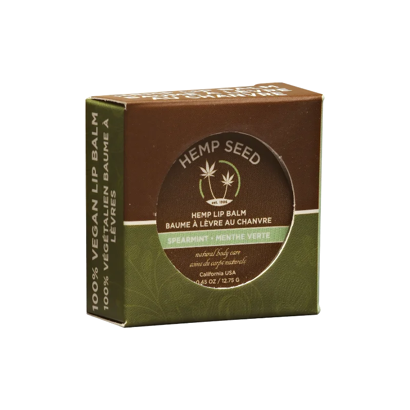 Baume à lèvres chanvre menthe verte naturel