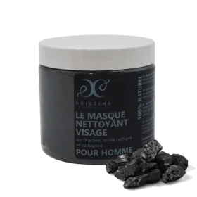 Masque Charbon Homme – Soin Purifiant 200ml