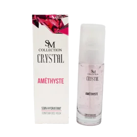 Crème Contour des Yeux à l'Améthyste 100% Naturelle