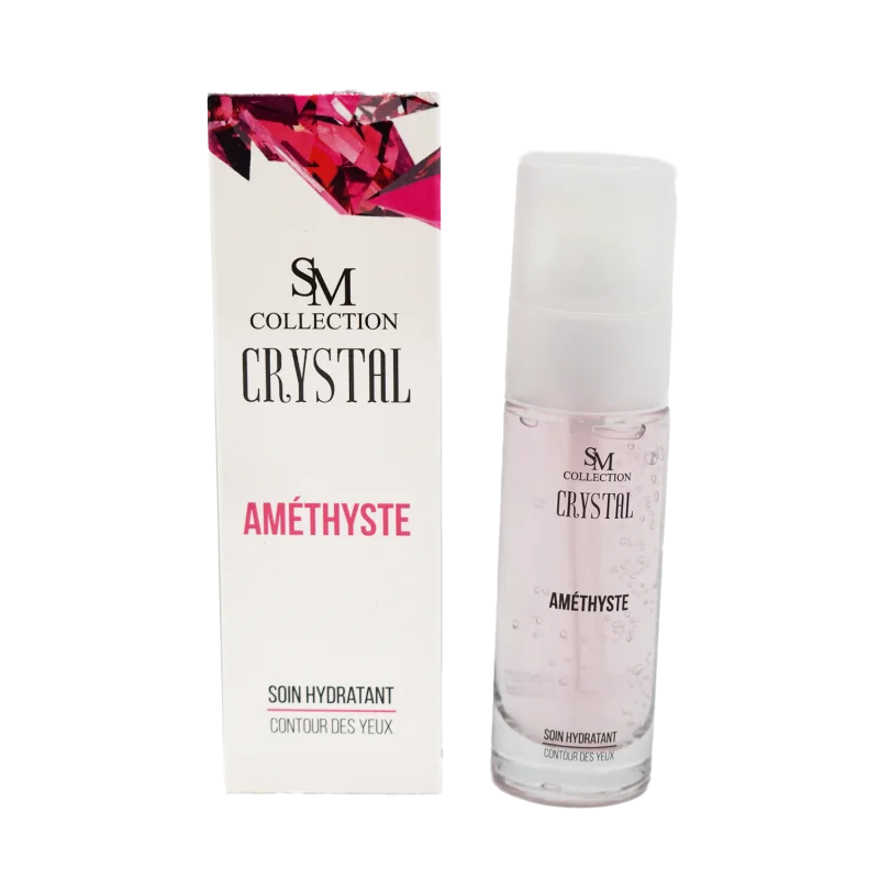 Crème Contour des Yeux à l'Améthyste 100% Naturelle