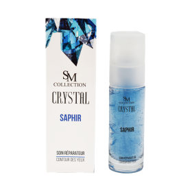 Crème pour le contour des yeux à la poudre de saphir 30ml 100% natur