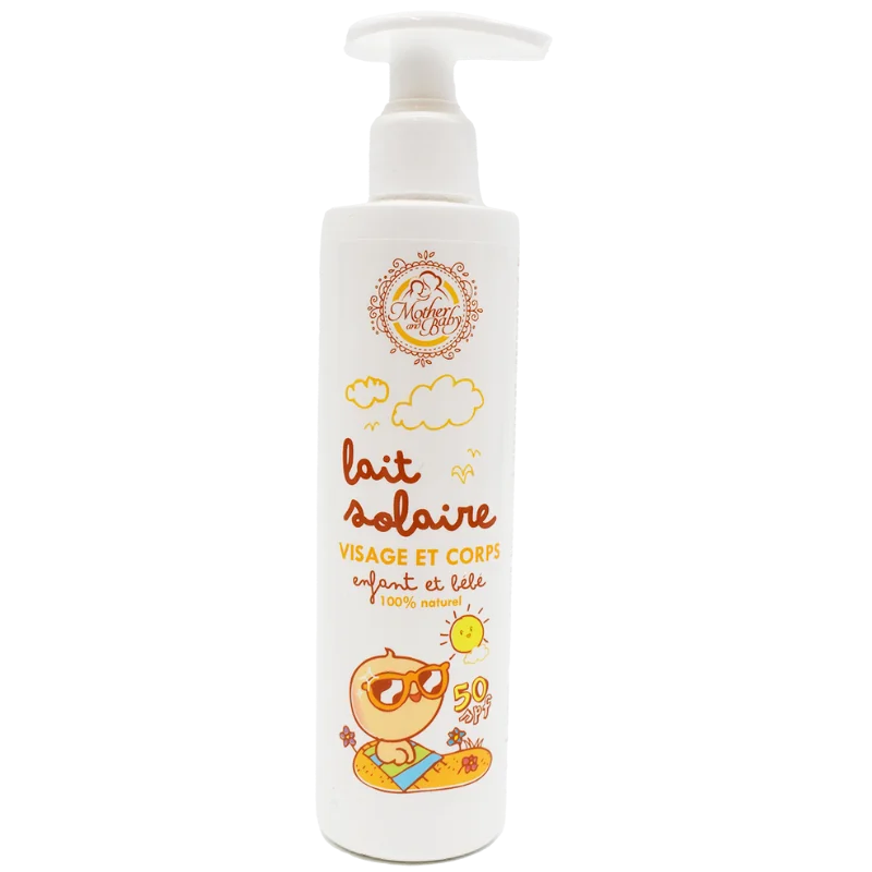 Lait Solaire Bébé SPF50+ 100% Naturel - 250ml