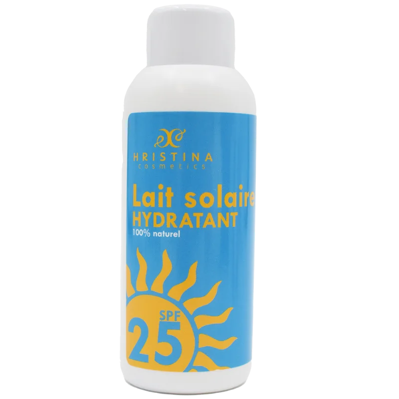 Lait Solaire SPF25 Hydratant 100% Naturel - 150ml