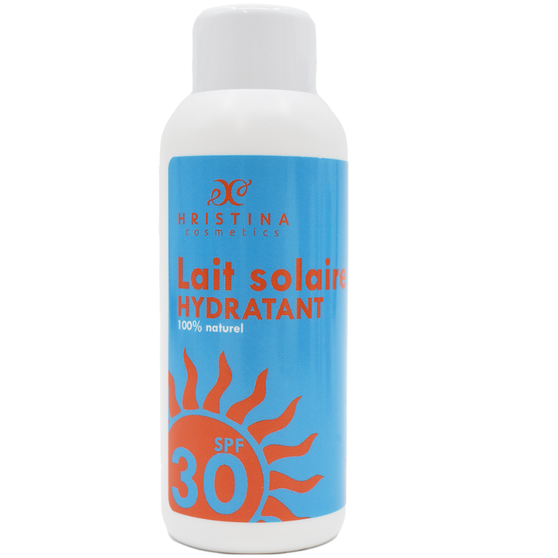 Lait solaire SPF30 hydratant et protecteur - 150ml 100% naturel Hristina